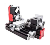 Mini Torno Giratorio De Metal Gran Potencia, Herramienta Bricolaje, Motor 20 W Y 000 Rpm, Un Juego, Máquina Multifunción En Miniatura Pequeño y portátil