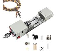 Mini torno, torno pequeño de metal multiusos, herramientas para tornos, máquinas para trabajar la madera, máquina de perforación y fresado para modelismo de metal y madera, máquina