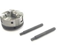 Mini tornos 65 mm 3 mordazas autocentrantes M14 x 1 portabrocas pequeño
