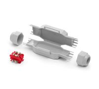 Mini torpedo aislante IP68Littel Joint L con gelRaytech DINO125X43X33