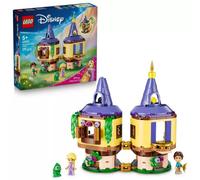 LEGO | Princesas Disney Mini Torre de Rapunzel - Castillo de Juguete de Enredados con Mini Muñecos, Figura del Camaleón Pascal y Accesorios - Regalo para Niñas de 5+ Años y Fans de la Película - 43294