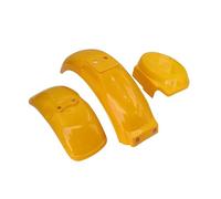 Mini Trail Monkey, Cubierta Protectora Lateral De La Caja De La Batería Del Guardabarros Delantero Y Trasero De La Motocicleta, Compatible Con Honda Z50 Z50A Z50J Z110 Z125(Full Set yellow)