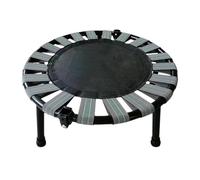 Mini trampolín - Cama plegable PP de 11,81 pulgadas | Mini trampolín de metal silencioso con soporte de 165 kg, trampolín de fitness plegable para jugar y entrenar