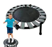 Mini trampolín - rebote de fitness en el interior, saltador de ejercicio compacto | Marco de entrenamiento trampolín, de elástico silencioso y superficie no deslizante para entrenamiento