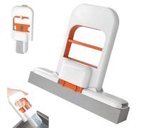 Mini Trapeador Portatil WISIRENT, Trapeador Portátil Plegable de Escritorio Mini Trapeador Plegable de Escritorio, Reutilizable Trapeador Portátil Autoapretable para Baño, Cocina y Auto