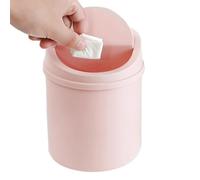 Mini Trash Bin l Countertop Trash Can l Small Creative Garbage Can with Lid for Desk | Tiny Waste Bin l Wastebasket for Desktop, Small Paper Basket for Car Interior, Kitchen, Bedroom, Bathroom