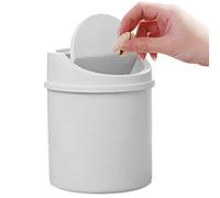 Mini Trash Can - Diseño innovador de alquiler de almejas ñas puede | Cubierta de basura desmontable con tapa | de desechos ños para casa, oficina, cocina, dormitorio, baño