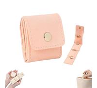 Mini Travel Jewelry Bag, Leather Mini Jewelry Roll Pouch, Portable Compartment Multifunctional Small Storage Bag with Buckle, Can Store Rings and Necklaces, Suitable for Travel (1pcs-P)