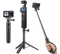 Mini Trípode con Palo de Selfie Extensible de 51cm Incorporado para DJI Osmo Pocket 3, GoPro Hero 13/12/11/10/9/Max, DJI Action 5 Pro/4, Insta360 X5/X4, AKASO EK7000 - Accesorios para cámara de acción