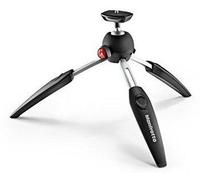 Manfrotto Pixi Evo, mini trípode, 2 segmentos negro