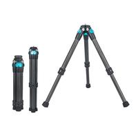 Mini trípode de fibra de carbono, trípode compacto para Smooth 4, Osmo Mobile, Vimble 2, estabilizador de agarre de mango de cardán y todas las cámaras (azul)