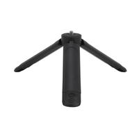 Mini Trípode de Mesa, Trípode de Escritorio Compacto de Ajuste Telescópico de 2 Niveles, Soporte de Trípode Resistente de Plástico ABS con Almohadillas Antideslizantes para Viajes