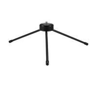 Mini trípode de metal, trípode de escritorio con tornillos de 1/4 de pulgada, apto para proyectores y todo tipo de cámaras.