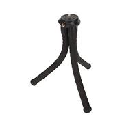 Mini Trípode Flexible, Trípode de Viaje Universal Portátil Flexible con Tornillo de 1/4, Rotación de 180 Grados para de Disparo Vertical y Horizontal (con micrófono)