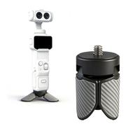 Mini trípode para Insta360 Luna Ultra, 22 g, ligero, tornillo de 1/4, portátil y estable, soporte antideslizante para vlogging y accesorios de cámara de viaje