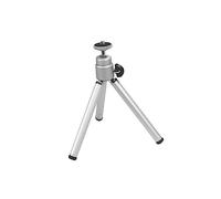 Mini Trípode para Teléfono de Aleación de Aluminio Plata Regulable