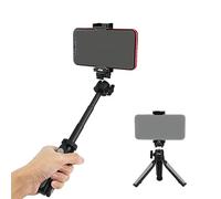 Mini trípode Plegable 2 en 1,Tirpod de cámara para Sony Rx100 Series, para la Serie Ricoh Gr, para la Serie Canon G7x, trípode de teléfono con Soporte Universal para Disparar, transmisión en Vivo