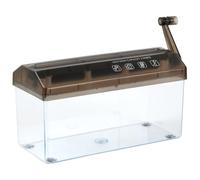 Mini Trituradora de Papel Manual A4, Cortadora Portátil de Documentos, Destructora de Papel de Mano para Escritorio, Oficina y Hogar, Corte Recto Fácil de Usar