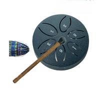 Mini-Trommel - 7,6 Cm Kinder Instrument | 6 Töne Musikspielzeug | Garten Terrasse Lernspiel Set Mit Tragetasche Schlagstöcken Rhythmus Förderung Unterhaltung Geschenk Aktivität Spaß