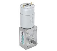 Mini turbina DC24V de alto par y baja velocidad, motor de engranajes CC, accesorio para robot de bricolaje Mesa giratoria Cerradura de puerta Máquina de cortina Reductor de (10 rpm/min)