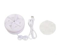 Mini turbina para lavadora y lavavajillas portátil para un lavado eficiente de calcetines y ropa pequeña, para viajes, apartamentos, dormitorios y uso RV