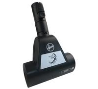 Mini Turbo Cepillo Hoover J74LF con Cierre a Presión, Original, Negro | Para Alfombras, Camas y Tapizados, Elimina Pelo de Mascotas, Compatible con H-POWER 300, Iones de Plata