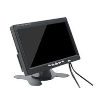 Mini TV 7 pulgadas HD Monitor 800X480 pantallas LCD portátiles del coche en DVD/CMMB dos entradas para automóviles de pasajeros camiones