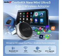Mini Ultra 3 CarlinKit 5,0 adaptador inalámbrico CarPlay Android Auto para coche OEM Plug & Play WiFi Bluetooth conexión automática Mini Ultra 3 Orange Brands Genuine