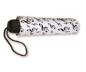 Mini umbrella G-clef white - GIFT