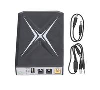 Mini UPS - Alimentación ininterrumpida de 10400mAh para cámaras de Seguridad, routers, y Dispositivos electrónicos + protección Inteligente para hogar y Oficina