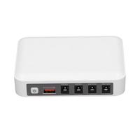Mini UPS, Fuente de Alimentación Ininterrumpida de 6000 MAh, Fuente Alimentación Ininterrumpida la Batería, Pequeña UPS con Salida AC Salida 5V 9V 12V para la Cámara del Teléfono WiFi Router