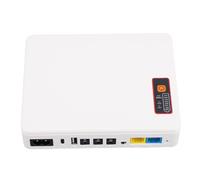 Mini UPS Fuente de alimentación ininterrumpida, Funciones VERSÁTILES Fuente de alimentación de Respaldo de batería de 20800 mAh con luz indicadora Inteligente para cámara de módem