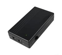 Mini UPS fuente de alimentación ininterrumpida, portátil 12V UPS batería de repuesto mini fuente de alimentación ininterrumpida con características de seguridad inteligentes y diseño compacto