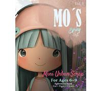 Mini Urban Scrap: Cut and Paste Book for Girls - Hello Spring Vol 1: Cut and Paste Ephemera Book for Girls Ages 6-9