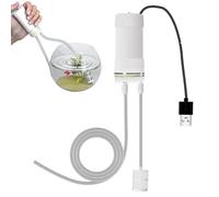 Mini USB Wasserpumpe - Elektrische Siphonpumpe Selbstansaugend - 5V 2A Umfüllpumpe Für Acuario, Piscina, Garten & Camping - INKL Flexiblem Schlauch (1m//5m) - Kompakt & Tragbar