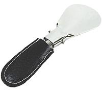 Mini útil Mango Ajustable Funda de Cuero Flexible Plegable Calzador Profesional Meta