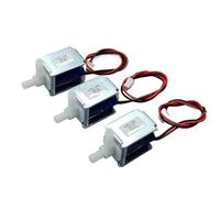 Mini válvula solenoide eléctrica pequeña de 6 V, 12 y 24 CC, normalmente cerrada, N/C, control flujo agua, riego for flores(DC 6.0V)