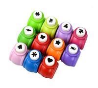 Mini varios patrones Juego de punzones de papel Puncher fácil de usar Ideal para manualidades DIY, Scrapbooking, Fabricación de tarjetas, Decoración de uñas, Proyectos divertidos (3)