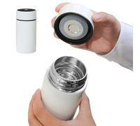 Mini vaso térmico para niños, con indicador de temperatura de acero inoxidable, vaso térmico con tapa, para oficina, escuela, gimnasio, recorrido diario de péndulo, entusiastas del aire libre