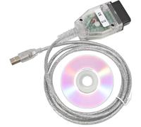 Mini Vci J2534 Cable for Toyota Able Connector Scanner Adapter for Toyota Tis Techstream, 16pin Programming Diagnostic Cable Tis Techstream OBD2 USB Cable for Win XP/ WIN7 32 bits