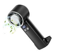 Mini ventilador | 100 velocidades, gadget refrescante recargable con pantalla digital - 4000 mAh, mini ventilador de mano, para senderismo, viajes, camping, playa