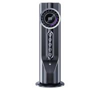 Mini ventilador de aire acondicionado portátil: dispositivo de ventilación de unidad de aire acondicionado con calefacción por evaporación, calentador de control de clima de escritorio personal | Cale