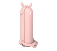 Mini ventilador de bolsillo 3 en 1, batería externa linterna USB Recargab