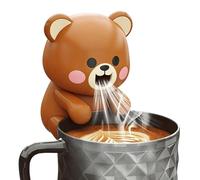 Mini ventilador de clip para taza de bebida caliente,accesorio de refrigeración portátil con forma de animal - ventilador portátil con pinza | para tazas, cuencos, café, bebidas, té, agua
