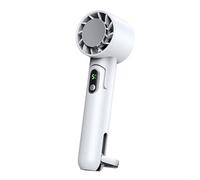 Mini ventilador de cuerda colgante con sistema avanzado de guía del viento para una distribución óptima del aire al aire libre