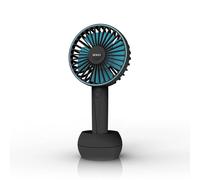 Mini Ventilador de Mano Sogo VEN-SS-21450 4,5W 3 Velocidades Recargable Portátil Negro/Azul