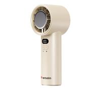 Mini Ventilador de Mano Verbatim Cool 'n' Go Ice Touch 8W 3 Velocidades Batería Recargable Disco de Enfriamiento