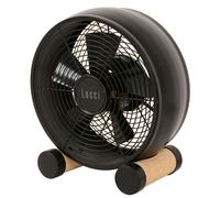 Mini Ventilador de Mesa Lucci Breeze Table Negro 2 Niveles Oficina Mesita Noche