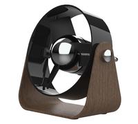 Mini Ventilador De Mesa Sharper Image SBS1 Negro Nogal Ventilador USB