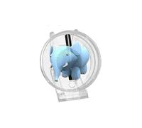 Mini Ventilador de proyector holográfico 3D, máquina Publicidad, Pantalla Escritorio, luz publicitaria holográfica con Bluetooth, 12CM